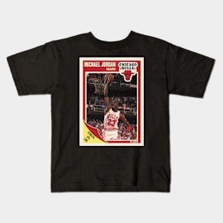 BASKETBALLART -JORDAN CARD 17 Kids T-Shirt